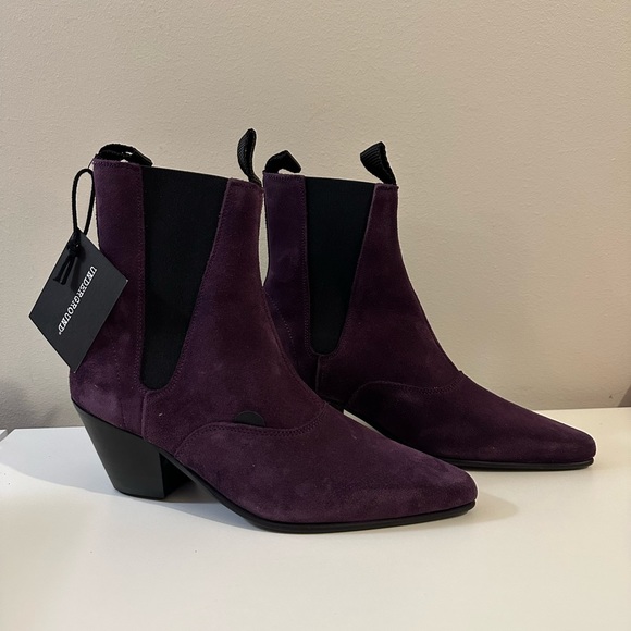 Underground England purple Fred winklepickers - Picture 2 of 3